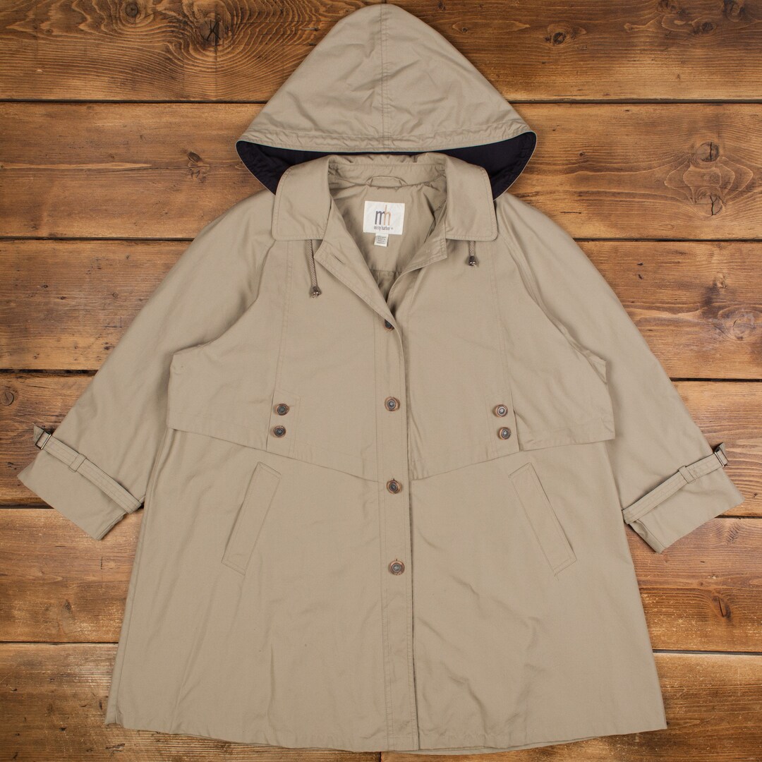 【vintage】 Oversizecoat Mod Vintage Misty Harbor Overcoat Coat XL 90s Single Breasted