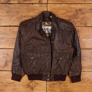 【年内限定値下】OAF POCKET DETAIL LEATHER BOMBER Leather American William Jones Pilot Aviator Jacket size 52
