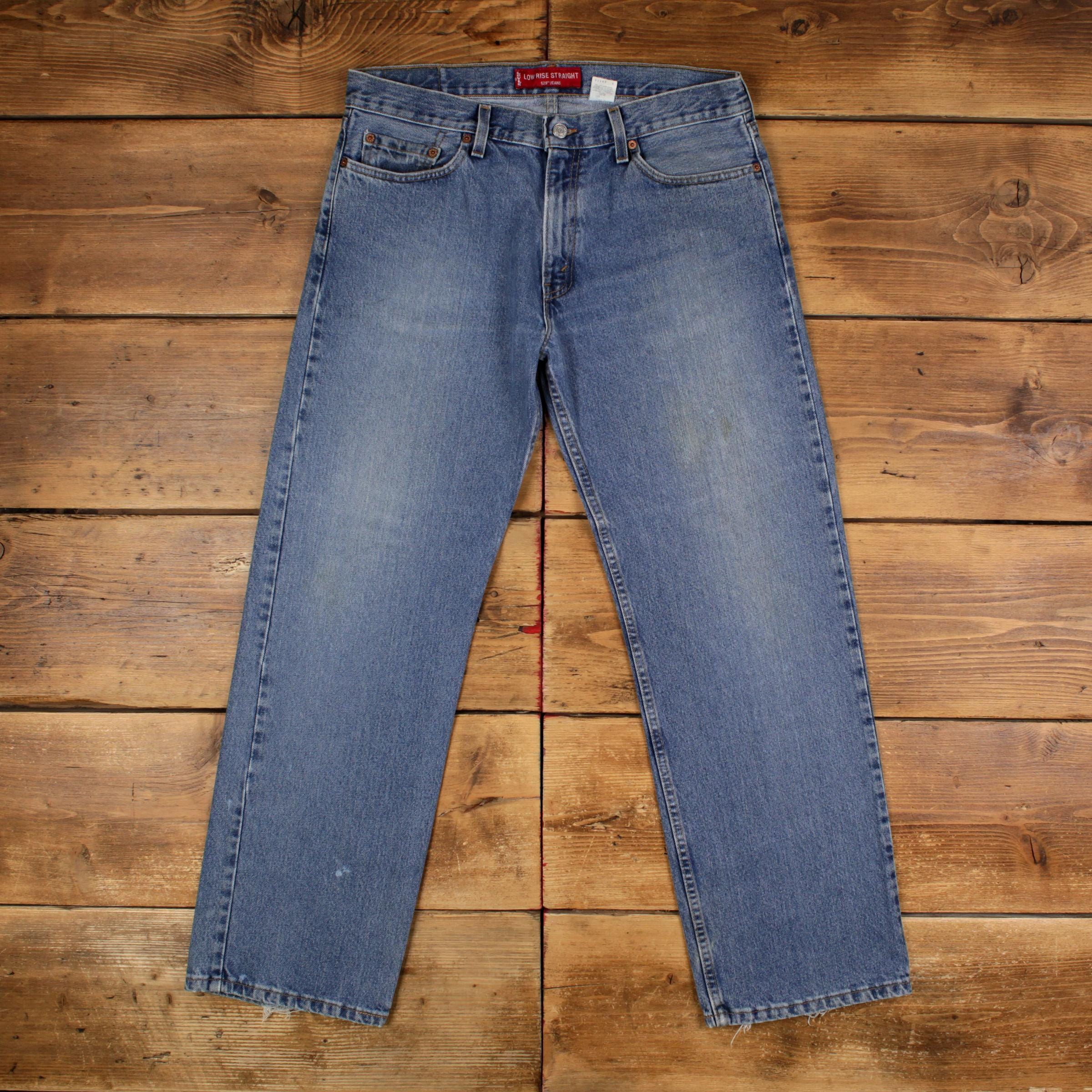 Jean Levis 529 Curvy Bootcut bleu taille 31 coupe evase parfait etat LWP252 - Vêtements
