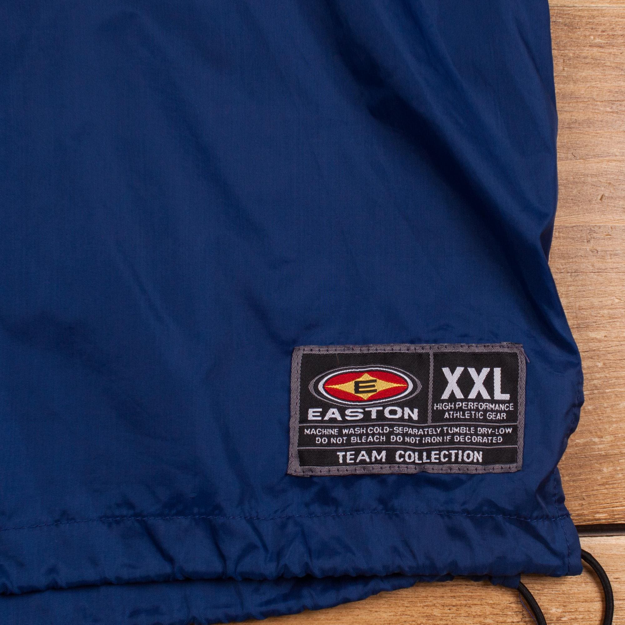 Veste Vintage Easton Team Collection - Homme Taille XL, Bleue, Réversible ? Le Style 90's !