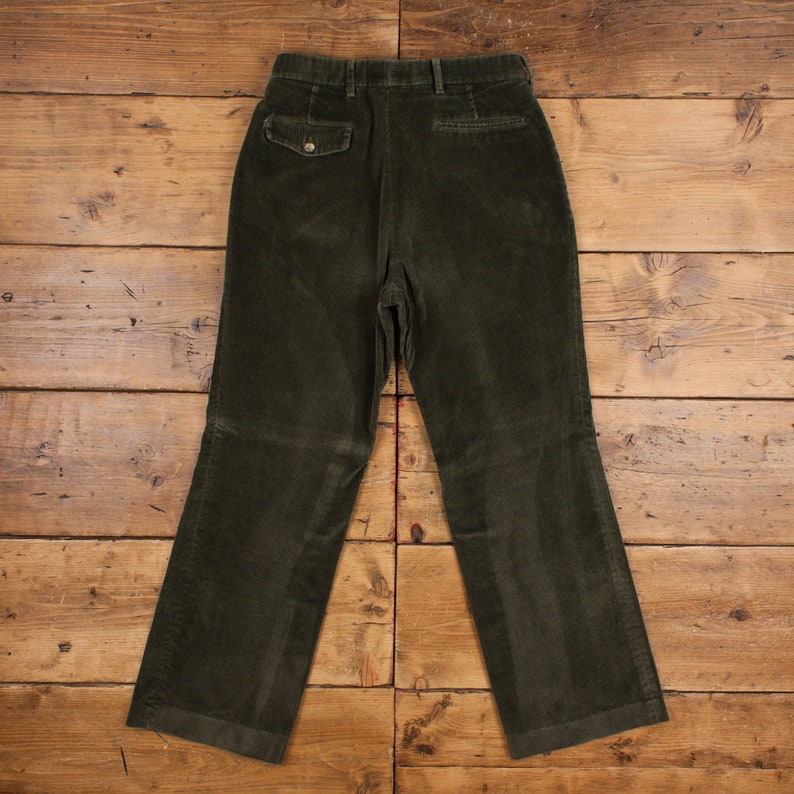 Vintage Anderson Little Cord Corduroy Pants Trousers 32x29 70s Mens Bootcut image 2
