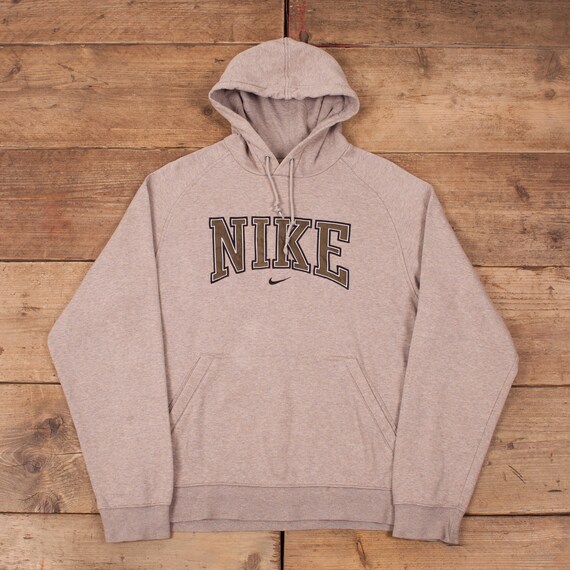 Nike Spell Out Sweatshirt Beige Top 