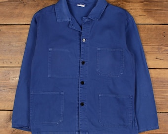 Vintage Work Jacket SAPIVOG French Vosges Moutain, Indigo Blue