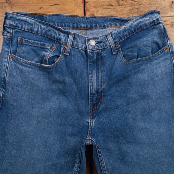 Vintage Levis 514 Jeans 34 x 30 Stonewash Straigh… - image 3