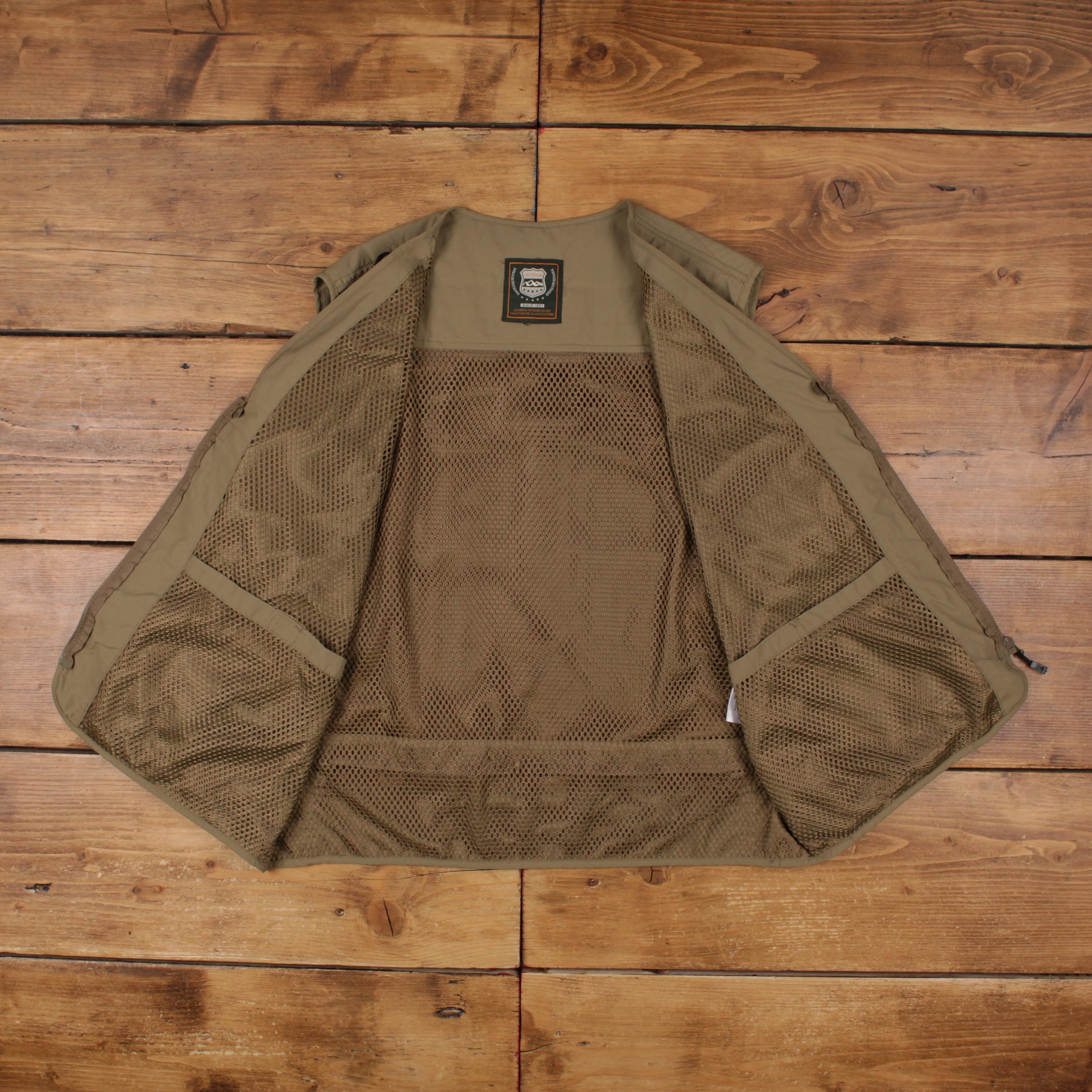 Vintage Utilitaire Gilet XL Tactique Gilet de Pêcheur Pêche Vintage Utilitaire Gilet XL Tactique Gilet de Pêcheur Pêche