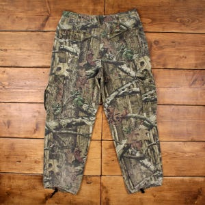 Mossy Oak Trousers Pants 36x31 00s Green Break-up Infinity Camouflage Hunting image 2
