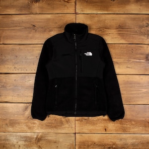Vintage North Face Outdoor Jacket XS Denali Fleece Black Womens