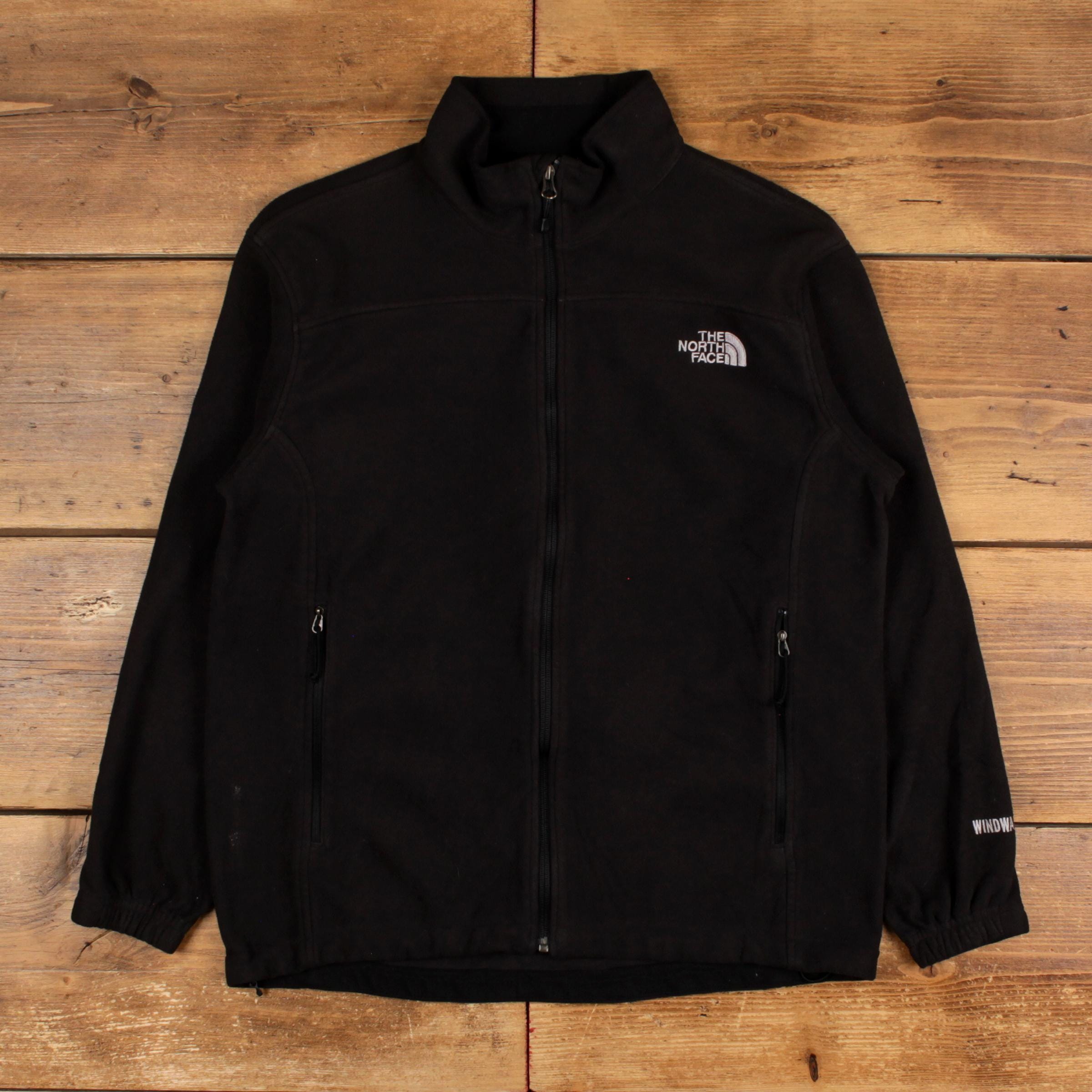 Vintage North Face Outdoor Jacket M Windwall Black - Etsy