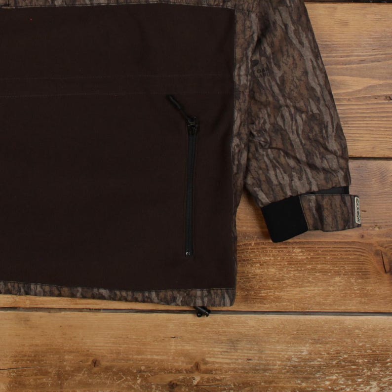 Drake Waterfowl Systems Jacket 2XL Mens Brown Polyester Pullover 1/4 Zip image 7