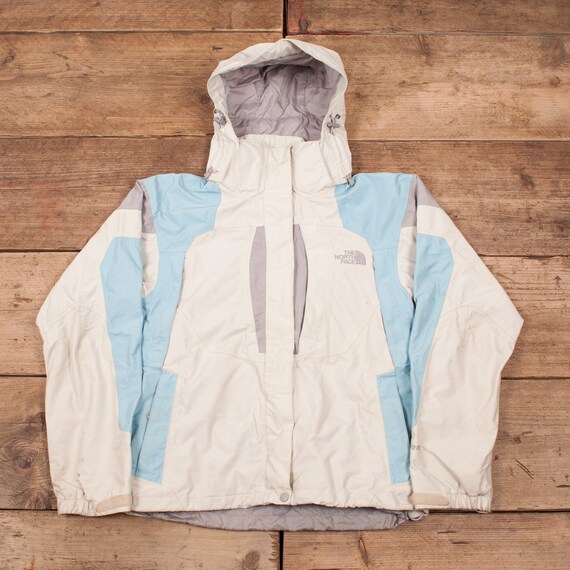 north face cream jacket
