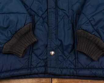Vintage Rugged Padded Jacket XL 70s Talon Zip Workwear Chore