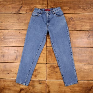 Vintage Levis 550 Jeans 29 x 32 Stonewash Straight Blue Womens Red Tab Denim