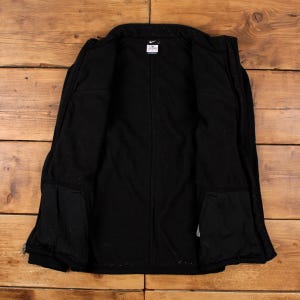 Nike Fleecejacke M Herren 00er Jahre Schwarz Polyester Gefüttert Athletisches Training Bild 5