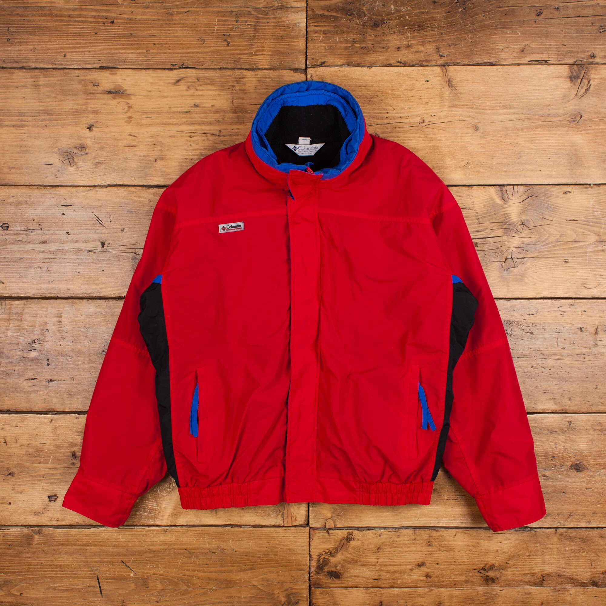 Columbia Jacket L Gorpcore 90s USA Made Bugaboo Full Zip Red Columbia Jacket L Gorpcore 90s USA Made Bugaboo Full Zip Red