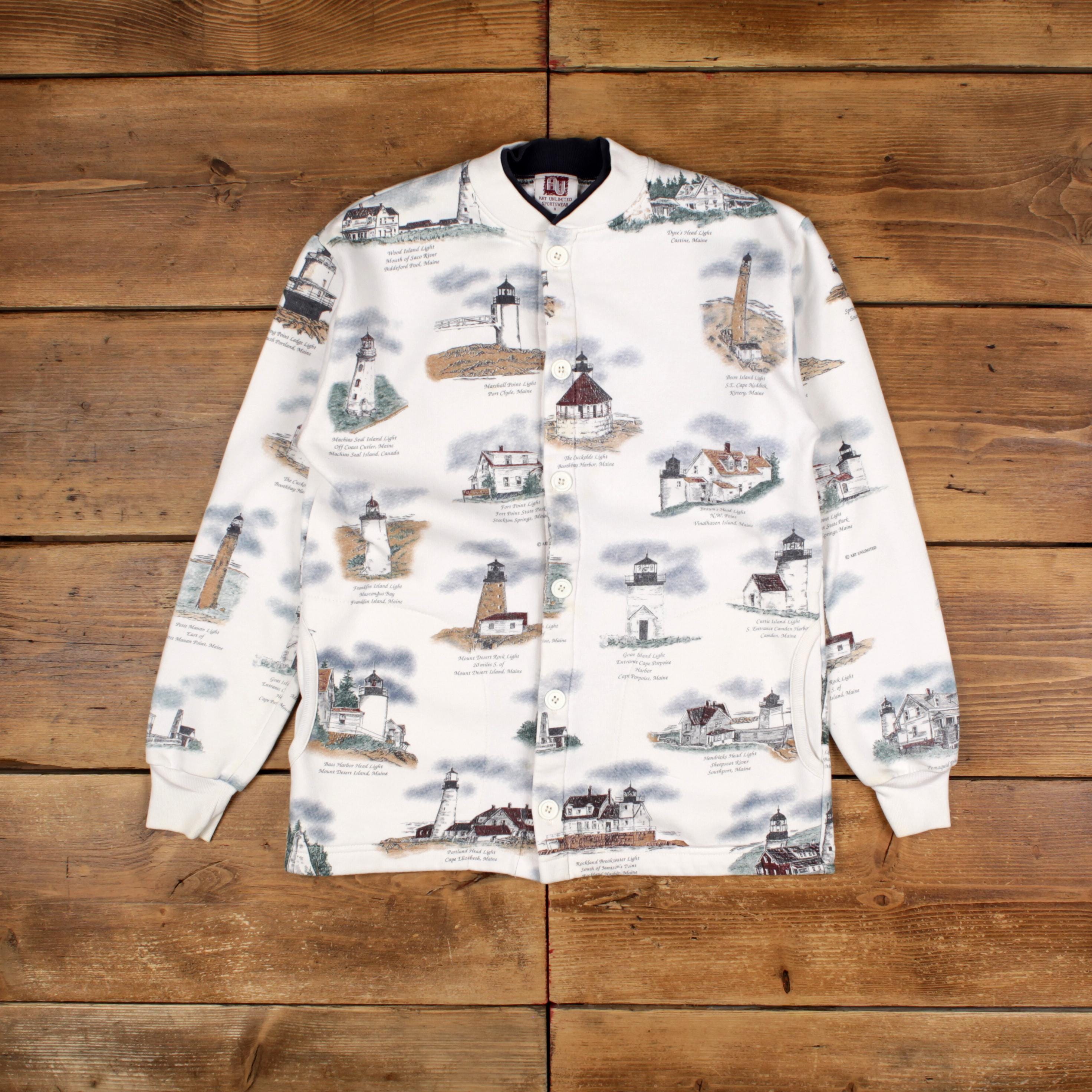 Lighthouse Cardigan Etsy Ireland
