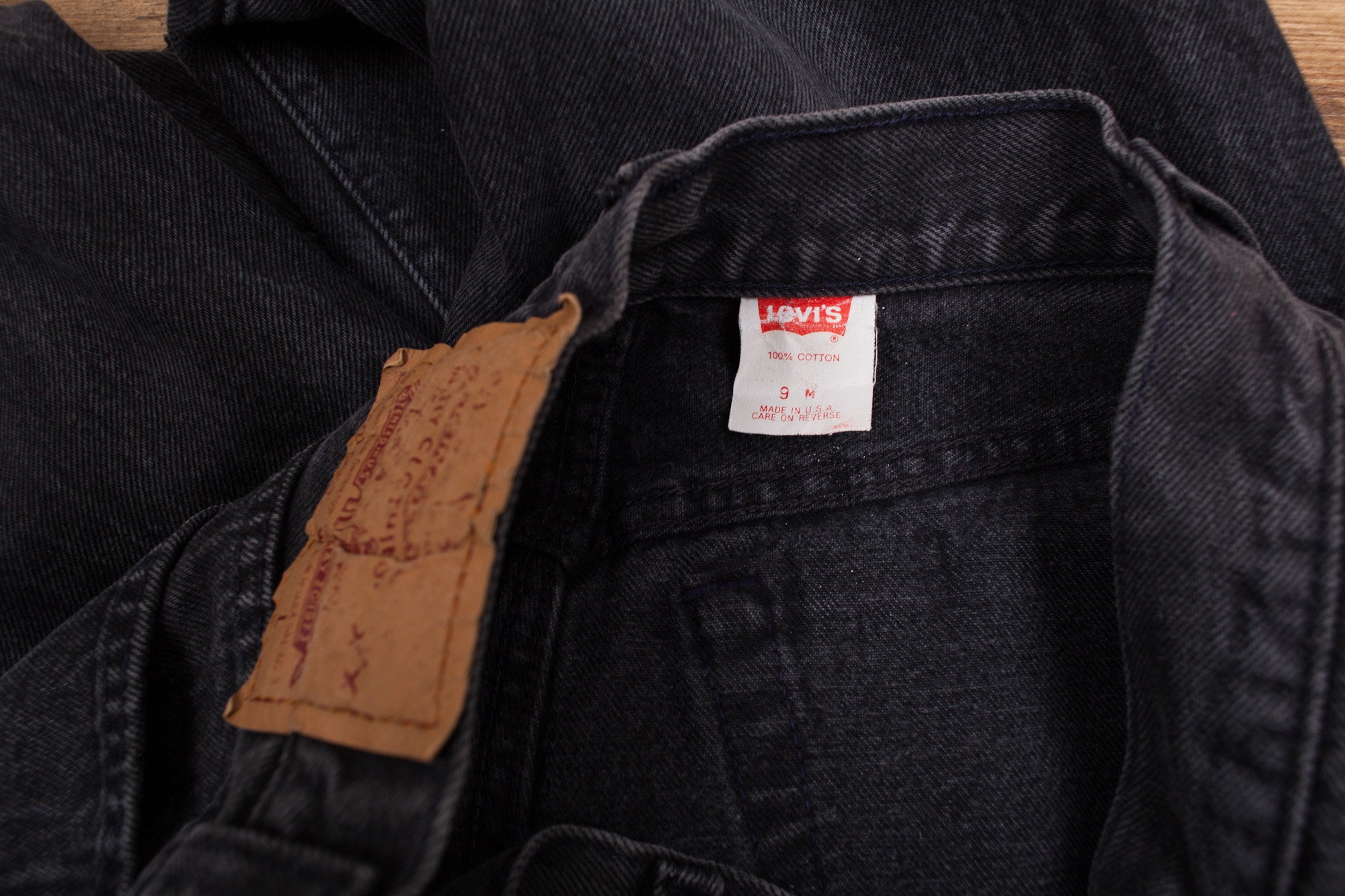 Vintage Levis 501 Jeans 27 X 26 USA 90s Straight Raw Hem