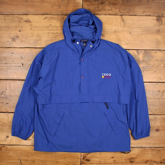 Mens Windbreaker Jacket Izod Pullover Windbreaker Izod Pullover