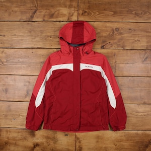 Vintage Columbia Outdoor Jacket M Red Womens