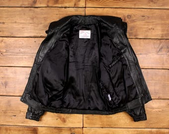 90s ITALY製 ROBO A-2 レザージャケット SIZE M 90s ITALY製 ROBO レザージャケット BLACK SIZE M 90s ITALY製