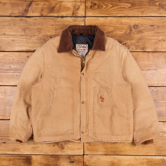 Vintage Walls Workwear Jacket XL 90s Arctic Duck Canvas USA - Etsy