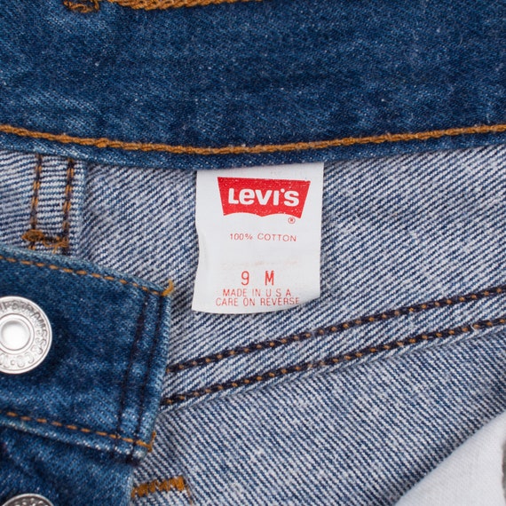 Vintage Levis 17501 Jeans 27 x 32 USA Made 80s Da… - image 10