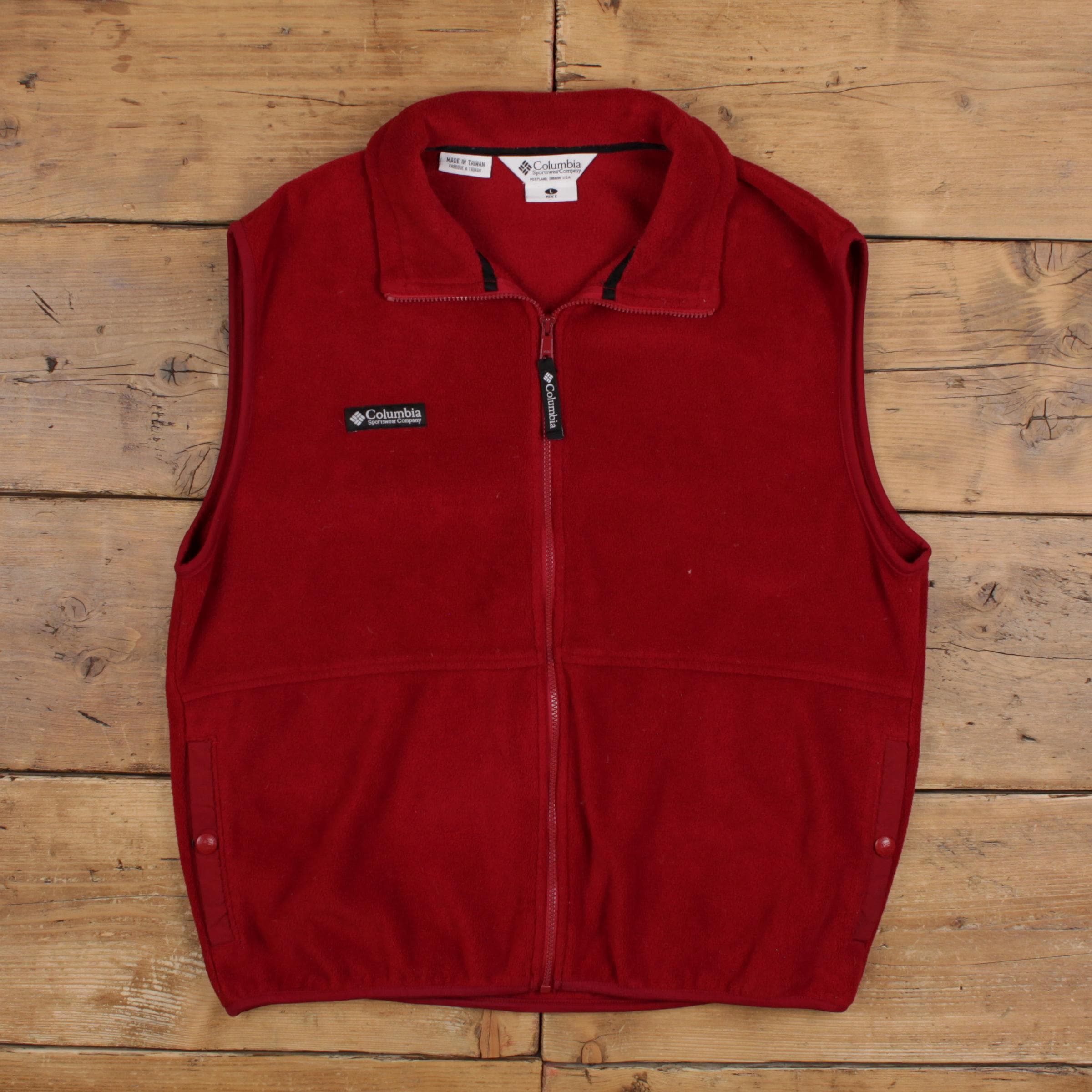 Vintage Columbia Vest - Etsy