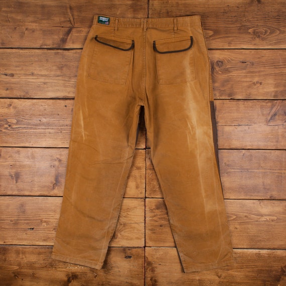 Vintage SafTbak Workwear Pants Trousers 40x31 USA… - image 3