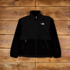Vintage North Face Outdoor Jacket S Denali Fleece Black