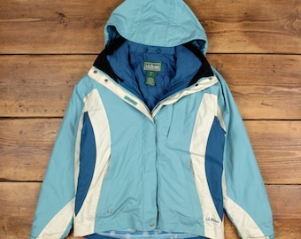 Retro Y2K Spyder Bright Orange Youth Boys Winter Ski Jacket Size