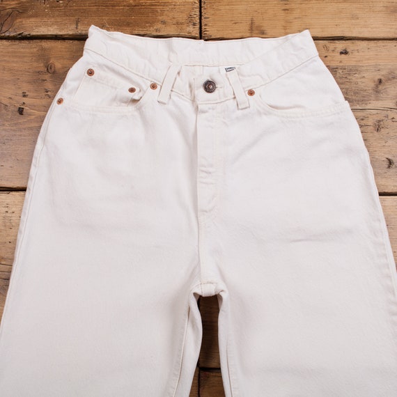 Vintage Levis 512 Jeans 26 x 29 USA Made 90s Ligh… - image 3