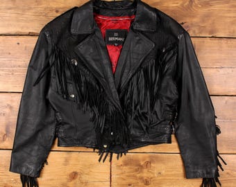Vintage U2 Wear Me Out Leather Jacket XL 90s Flight A-2 Black - Etsy