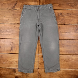 Vintage Carhartt Carpenter Pants Trousers 33x30 Dungaree Fit Unisex Straight image 1