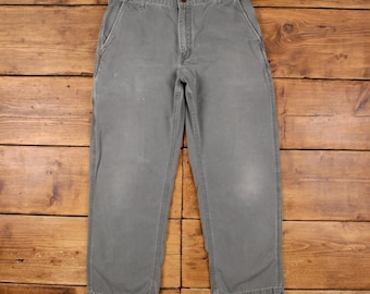 Vintage Carhartt Carpenter Pants Trousers 33x30 Dungaree Fit Unisex Straight