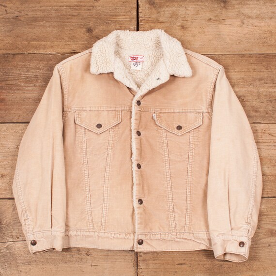 corduroy sherpa jacket levis