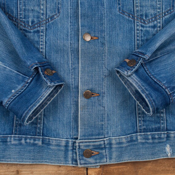 Vintage Sedgefield Denim Jacket XL Slim Customise… - image 4