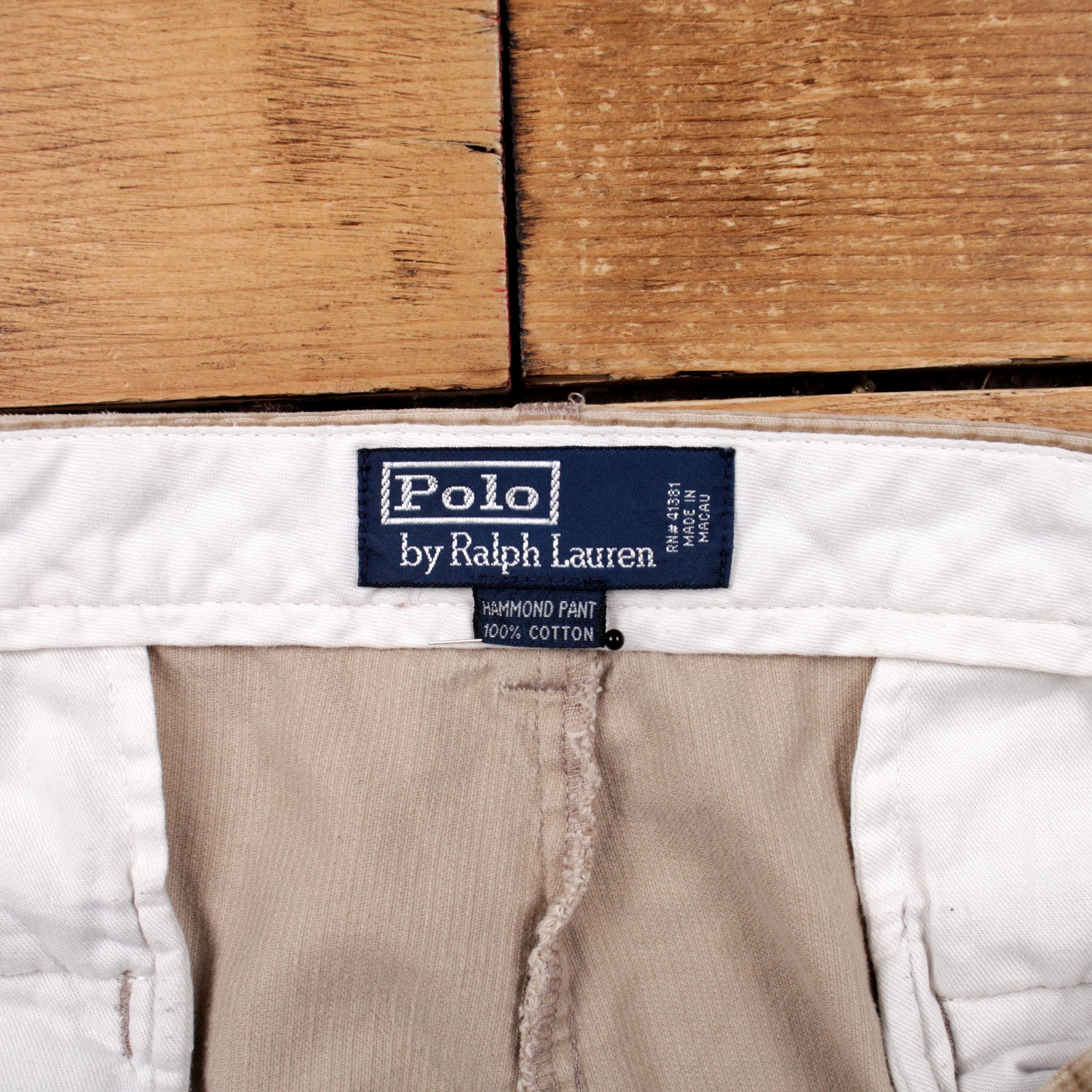 Vintage Polo Ralph Lauren Cord Corduroy Pants Trousers 38x30 90s