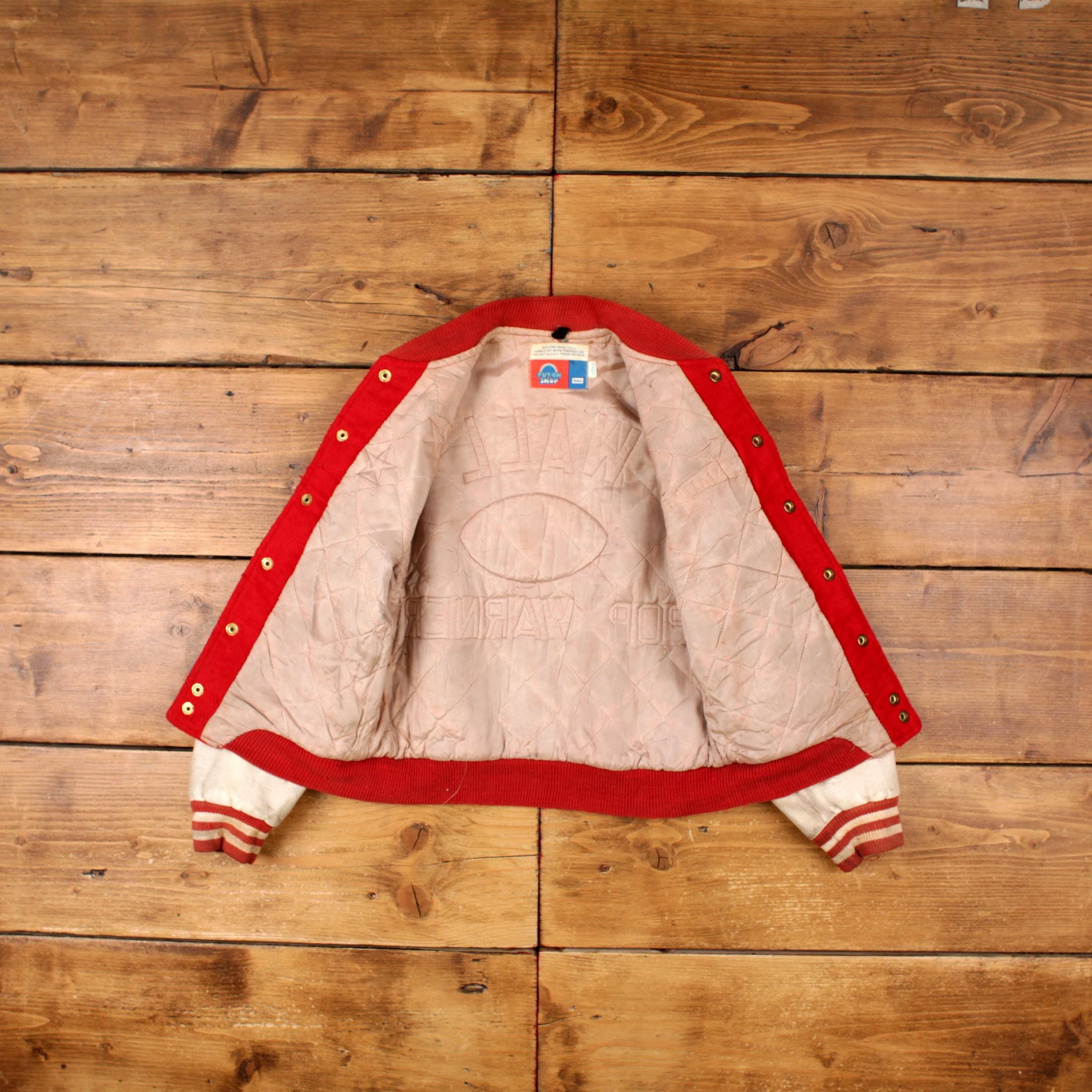 Vintage Sears Varsity Jacket XS 70s Letterman Chain Stitch USA