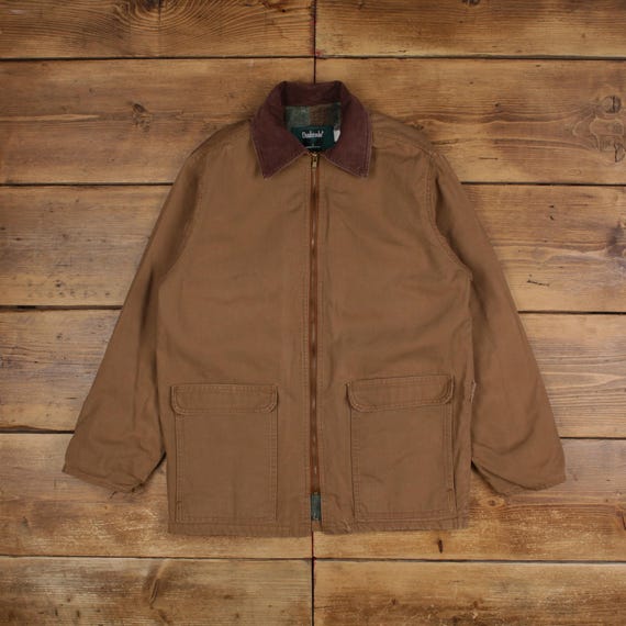 Vintage Dunbrooke Workwear Jacket S Chore Barn Coat Blanket Lined