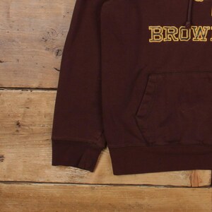 Browning Hoodie Sweatshirt M Mens Logo Spellout Realtree Camo Outdoor Brown image 6