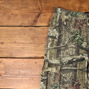 Mossy Oak Trousers Pants 36x31 00s Green Break-up Infinity Camouflage Hunting image 4