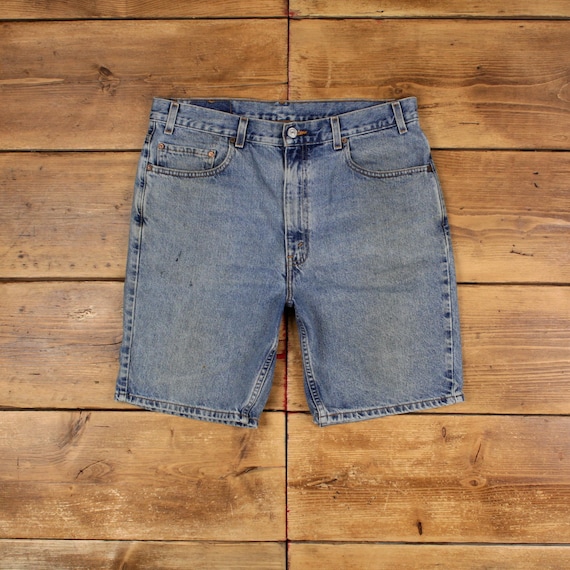 1990s Vintage Levis 505 Denim Shorts Vintage 90s Levis 505 Mens 33