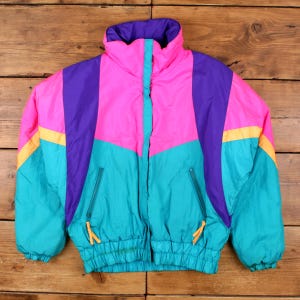 Veste De Ski Vintage Années 80 - Taille 48 (HCC), Homme Ou Femme
