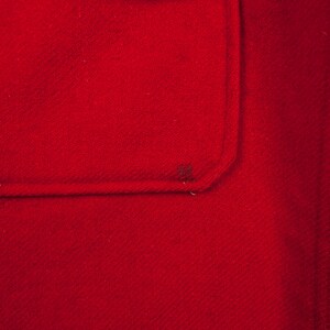Vintage Outdoors Shirt Button S 50s Wool BSA Mens Long Sleeve Red Solid image 6