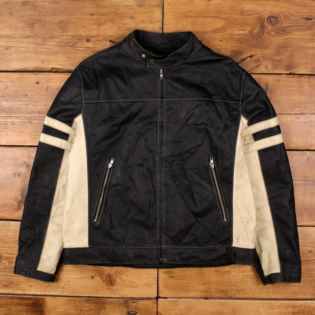 ジャケット・アウター 90s vintage MILAN LEATHER tracker jacket ジャケット・アウター 90s vintage MILAN LEATHER tracker jacket 90s