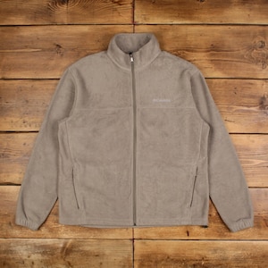 Vintage Columbia Outdoor Jacket XL Fleece Beige