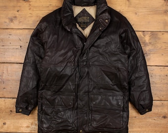 Vintage 1980s Eddie Bauer Hunting Jacket / Corduroy Trim