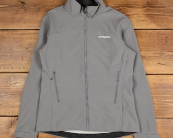 Giacca softshell Patagonia da donna M grigia, giacca a vento Polartec Outdoor