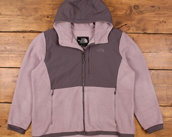 Vintage 1990s the North Face Brown Denali Fleece Sweater / Jacket