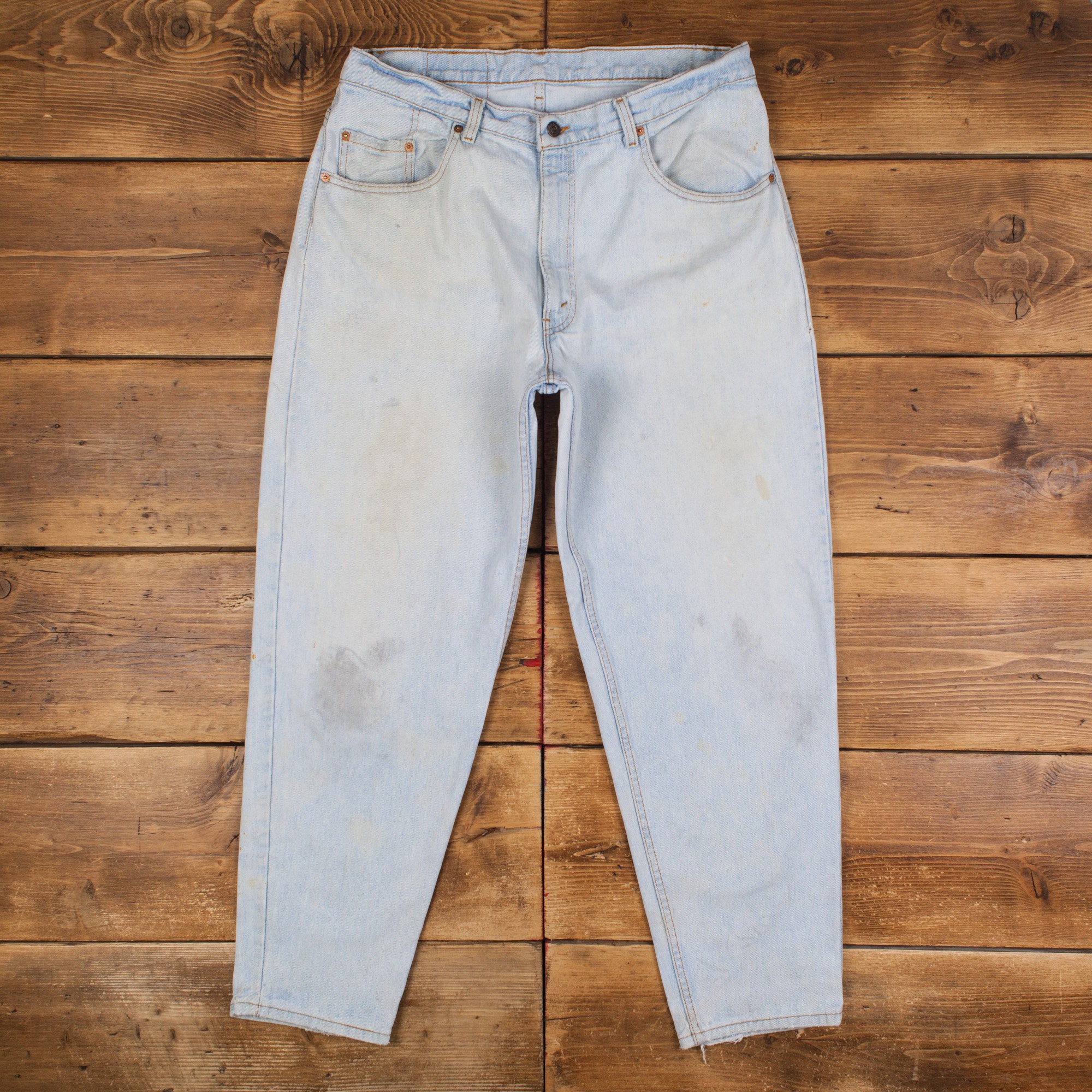Jean Levi's 565 Femme - Taille 38 (W28) - Bleu - Très Bon état