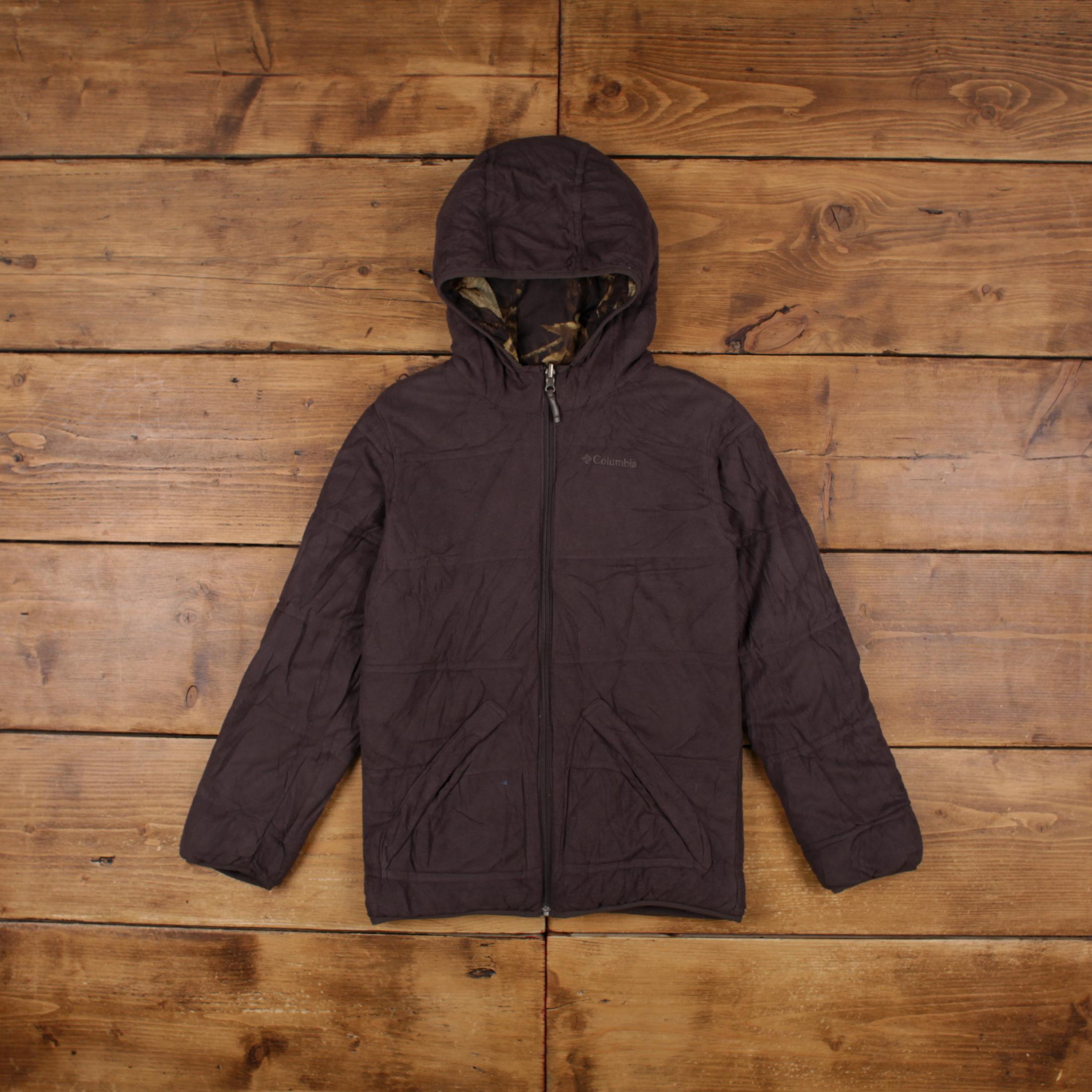 Vintage Columbia Outdoor Jacket S Real Tree Camouflage Brown 